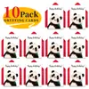 Conjunto de Envelopes para Cartão de Feliz Aniversário Transfronteiriço com Ilustração de Panda Desenho Animado Fofo Cartão de Aniversário Ritual