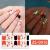 Zhengxiang Transfronterizo Nuevo Halloween Película Luminosa Esmalte Pasta para Uñas Telaraña Fantasma Diablo Pasta para Uñas Europea y Americana