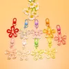 Material de cuentas de flor hueca de dopamina, dijes para bolsos hechos a mano DIY, accesorios, cadenas para teléfono, accesorios para muñecas al por mayor