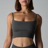 Sutiã Sem Costura Europeu e Americano Fitness Corrida Bolha Camisola Yoga Sutiã Esportivo Sem Costura