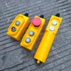 Mini Polipasto Eléctrico Interruptor de Control Remoto Manija 220V Grúa Pequeña para Hogar Polipasto de Elevación Cabrestante Envío Gratis