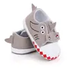 Sapatos de Bebê Novos 0-1 Ano Velcro Desenho Animado Menina de Bebê Sola Macia Antiderrapante Casuais Sapatos para Criança Pequena 2476