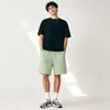 Pantalones cortos de algodón puro estilo americano transfronterizos para hombres y mujeres, pantalones cortos holgados de talla grande europeos y americanos, venta al por mayor de fábrica con logotipo personalizado