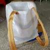 Delantal para recolectar té transpirable ropa para recolectar bolsitas de té secado delantal para recolectar hojas de morera bolsa de malla té pre-lluvia bolsillo grande hotel
