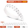 Medidor de Pulseras, Anillo Medidor de Tamaño de Mano, Cinta Métrica Estándar en Pulgadas para Circunferencia de Muñeca Específica para Joyería
