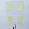 Cuentas LED de 3.2V/3.7V Ultra Brillantes Integradas Cuentas LED 5730 Ensamblaje de Reparación Núcleo de Lámpara Solar Separado Chip de 4.2V