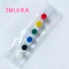Tira de pigmento acrílico 3ml 6 cores 8 cores 12 cores conjunto infantil diy grafite pintura fazendo pintura em pedra pigmento à prova d'água