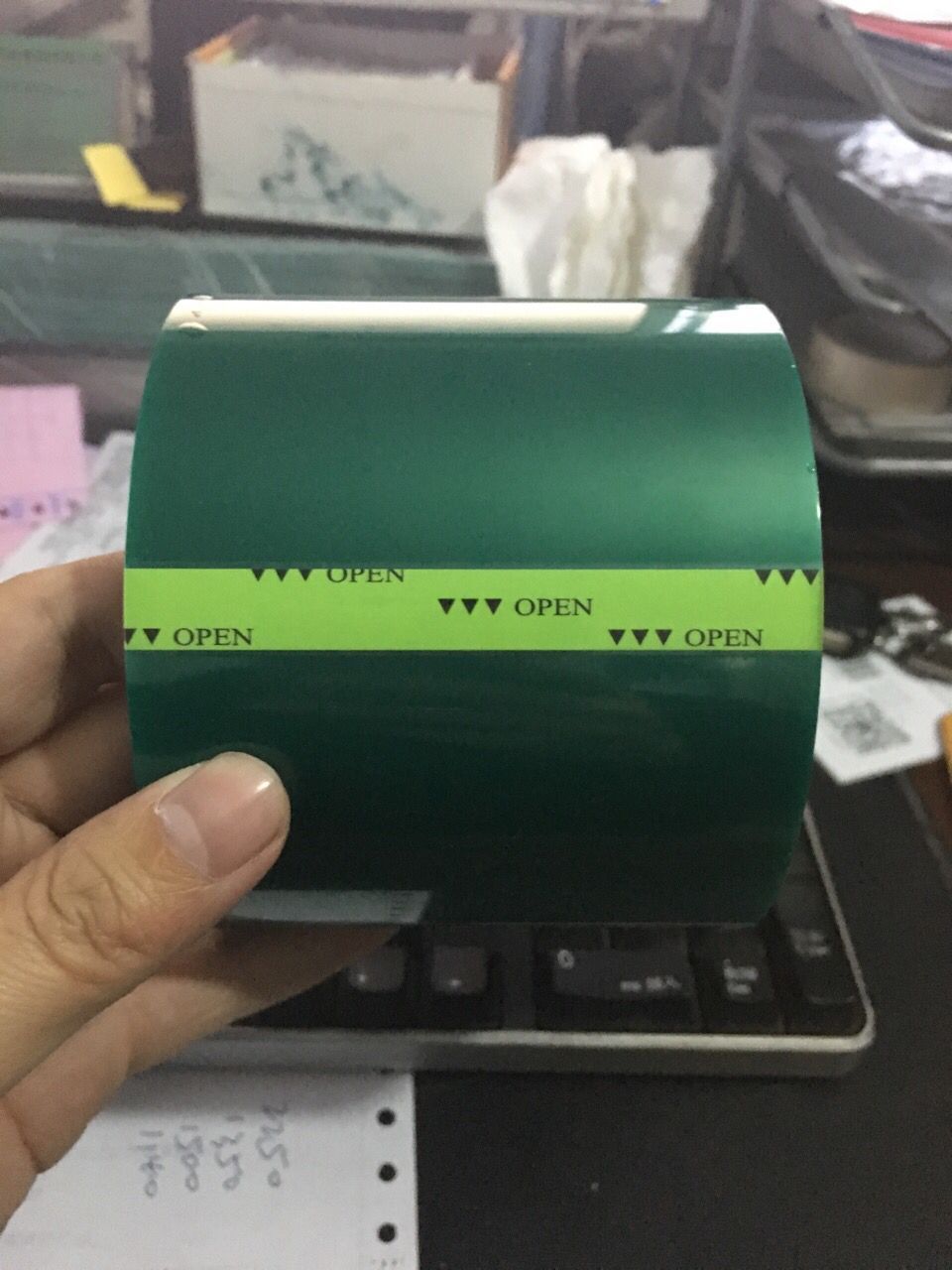 耐高温PET绿胶带