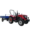 Tractor Agrícola Tracción en las Cuatro Ruedas Rey del Invernadero 504 Pequeño Diésel de Cuatro Ruedas Resistente al Agua y la Sequía Multifunción Microcultivador Rotocultivador Máquina para Hacer Surcos