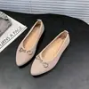 Zapatos Planos de Mujer Versátiles Retro con Punta Fina Otoño/Verano 2026 Nuevo Estilo Mocasines Cómodos de Suela Suave Zapatos Planos sin Cordones de Punta Baja