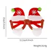 Decorações de Natal Óculos para Adultos e Crianças Brinquedos Presentes Papai Noel Chapéu de Natal Galhadas Armação Criativa para Óculos