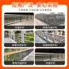 Barandal de Río Parque Barandal Pasarela Barandal de Seguridad Paso Superior Puente Paisajístico Terraplén Acero Cincado Acero Inoxidable Barandal