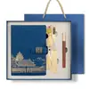 Set de Regalo de Cuaderno, Cuaderno de Negocios Estilo Chino, Libro de Registro de Reuniones de Empresa, Regalo para Eventos para Clientes
