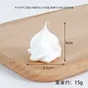 Cola Cremosa de Emulação Modelo de Cabeça de Sorvete Sobremesa Falsa Sundae Sorvete DIY Adereços de Brincadeira Alimentar Acessórios Decorativos