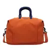 Bolsa de viagem leve e de grande capacidade, adequada para passeios, pode ser carregada na mão ou usada como bolsa transversal, ideal para yoga e fitness, e possui armazenamento expansível para bagagem