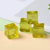 Cubos de Gelo Luminosos de Acrílico Cubos de Gelo Coloridos Artificiais Estéreo Venda por Atacado Microscópicos Props DIY Acessórios para Joias Artesanais