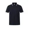 Camisas Polo Personalizadas de Tamanho Grande, Camisetas Transfronteiriças, Roupa de Trabalho, Camisas Culturais, Logo Bordado, Roupas de Trabalho de Manga Curta 100% Algodão, Feito sob Encomenda