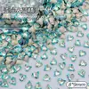 Diamante para Uñas con Forma de Corazón Torcido y Base Puntiaguda 8*9mm Diamante de Punto Explosivo Set de Diamantes de Base Puntiaguda Decoración para Manicura Uñas Portátiles Joyería Popular Venta al por Mayor