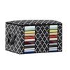 Edredón no tejido transfronterizo caja de almacenamiento visual plegable para ropa de armario a prueba de polvo bolsa organizadora bolsa para guardar edredones