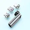 Aplicable a Huawei carga súper rápida Android Apple adaptador universal de tres cabezales TIPO-C adaptador magnético de 540 grados