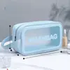 Bolsa organizadora de viagem, nécessaire, bolsa de higiene pessoal, bolsa de praia simples para natação e fitness, prática para produtos de higiene pessoal
