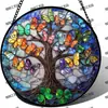 Adornos Colgantes Decorativos de Vidrio de Color Transfronterizos, Decoraciones para Paredes y Ventanas, Captadores de Luz, Regalos para el Día de la Madre, Regalos de Cumpleaños