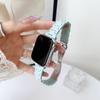 Set de Correa y Caja de Reloj Pequeña de Color Caramelo Adecuado para Apple 789 iWatch S10 S11 Pulsera Estuche Protector