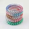 Set de 5 piezas nuevo pulsera grande banda para el pelo de línea telefónica banda para el pelo chica popular de Instagram corazón de niña banda para atar el pelo accesorios para el pelo al por mayor