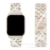 Suministro Directo Transfronterizo de Correas para Apple Watch con Metal de Cinco Filas Completamente Diamantado, Adecuado para iWatch Generaciones 1-11, Modelo Femenino de Diamante Colorido