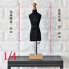 Mannequin de Corte 3D Ensino Estudantil Modelo Pequeno de Mannequin Modelo de Exibição Mini Design de Roupas Mannequin de Corte 3D Cruz