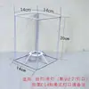 Estrutura para Abajur DIY Tecelagem com Corda Artesanal Abajur Suporte de Lâmpada Luminária de Mesa Redonda Quadrada Ferragens Acessórios de Estrutura de Ferro