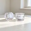 Pedido Mínimo de Una Pieza: Frascos Acrílicos Reutilizables de 5G-50G, Botellas Redondas de Plástico para Crema para el Acné, Crema para Ojos, Ungüento, Frascos de Muestra