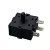 Interruptor Universal para Aquecedor Elétrico para Aquecedores Little Sun, Aquecedores Elétricos a Óleo e Fogões a Lenha, Controlador de Temperatura de 3 Pinos e 5 Pinos