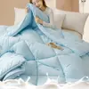 Colcha de fibra de soja colcha de invierno colcha de algodón núcleo de colcha dormitorio de estudiante colcha fresca de verano colcha individual primavera y otoño colcha universal para las cuatro estaciones colcha de aire acondicionado
