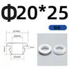 Ranura Ensanchada Tipo Elevado Silicona Doble Cara Bobina Protectora de Cable Salida de Cable Anillo de Goma Silicona Anillo Protector de Cable Resistente a Altas y Bajas Temperaturas Anillo de Sellado