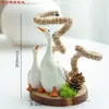 Piña de aire soporte creativo soporte de aire estante colgante nórdico planta sin tierra hierro creativo hogar pequeño