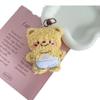 Nuevo Colgante de Oso de Mantequilla Lindo de Moda Muñeca para Niña Decoración de Mochila Regalo Juguete de Peluche al Mayoreo