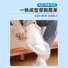 Botas de Lluvia Desechables para Supermercado Impermeables Antideslizantes Cubrezapatos de Tubo Alto para Día Lluvioso Plástico Transparente Engrosado Resistente al Desgaste Cubre Pies para Uso Exterior