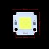 Destaque LED flip chip integrado pavio 10W 50W COB lâmpada talão pé telha projeção luz de rua fonte de luz solar chip