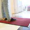 Alfombrilla de piso, felpudo, alfombra de entrada, alfombrilla de cocina, alfombra roja larga para el hogar, antideslizante, absorbente de polvo, alfombrilla para pies en la entrada de la sala de estar