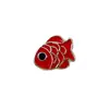 Estilo Año Nuevo Buena Suerte Carpa Arte para Uñas Pedrería Bolsa de la Fortuna Rojo Festivo Carácter de la Fortuna Uñas Portables Materiales DIY Venta al por Mayor