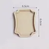 Ímã de Geladeira DIY Bordado Dai Festival do Meio Outono Ímã de Geladeira Artesanal Acessórios Ímã de Geladeira Redondo de Madeira DIY Moldura de Madeira 10 Peças