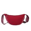 Bolsa Dumpling de Primavera y Verano Bolsa para Teléfono Móvil Bajo el Brazo Estilo Coreano Casual Cruzada Bolsa Pequeña Sencilla de Color Sólido para Mujer Ligera Nueva 2025