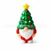 Materiais para decoração DIY de cena de neve de Natal transfronteiriça: Papai Noel, boneco de neve, árvore de Natal, renas, ornamentos de micro paisagem