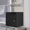 Carrito de Herramientas Especiales para Salón de Peluquería, Carrito para Tienda de Peluquería, Estante de Almacenamiento, Carrito de Almacenamiento de Metal para Barbería Sin Instalación