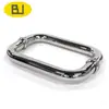 Suministro directo de fábrica calidad de exportación par de manijas de tubo redondo de acero inoxidable de 6 pulgadas 8 pulgadas puerta de vidrio de baño accesorios de baño