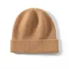 Nuevos Gorros de Cachemira de Invierno para Hombres y Mujeres, Gorros de Cachemira Pura, Gorros Tejidos, Gorros sin Visera, Gorros para la Cabeza, Gorros Holgados