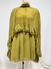 Otoño/Invierno 2026 Nuevo Transfronterizo Europeo y Americano Temperamento Elegante Vestido de Gasa Moda Camisola Interior Conjunto de Dos Piezas