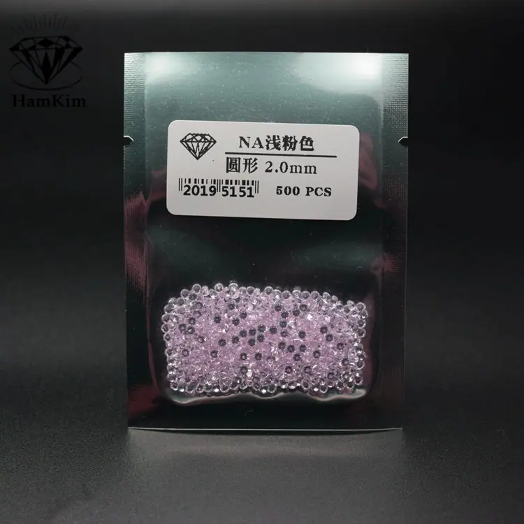 圆形 浅粉纳米
