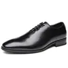 Zapatos de vestir de cuero genuino estilo japonés, modelo nuevo 2026, con cordones, punta fina, efecto desgastado para hombre, calzado formal para jóvenes caballeros, zapatos con cordones disponibles para venta al por mayor
